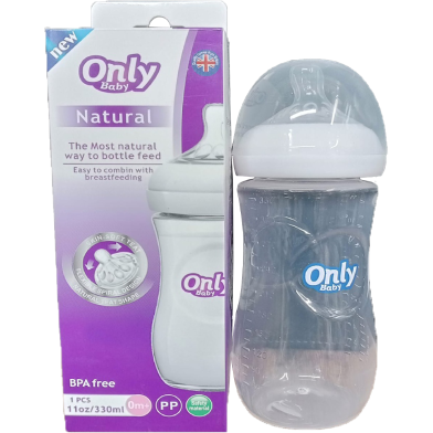 Only Baby Natural Feeding Bottle (0 Plus Months) - 330 ml image