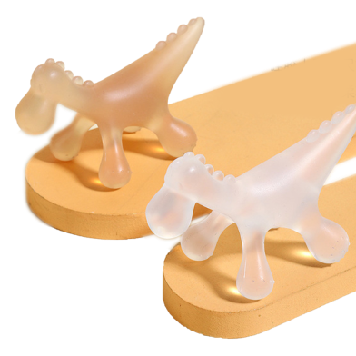 Baby Full Silicone Teether Giraffe Xierbao - 1 pcs image