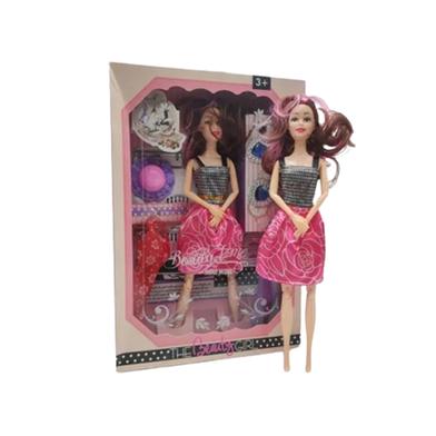 Baby Girls Angel Barbie Doll With Dress Set (barbie_yb179-12c) image