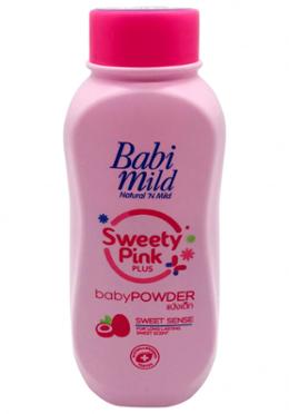 Baby Mild Sweety Pink Plus Baby Powder 180g. image