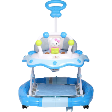 Baby Musical Walker cum Rocker with Push Handle BLB Brand -116692472 image