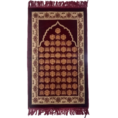 Baby Prayer Soft Jaynamaz - Red (42×18 Inch) image