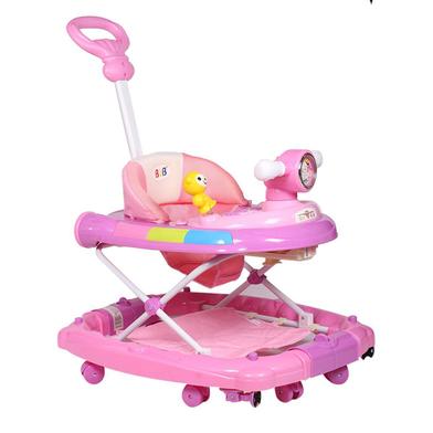 Baby Rocking Walker with Handle- Pink image