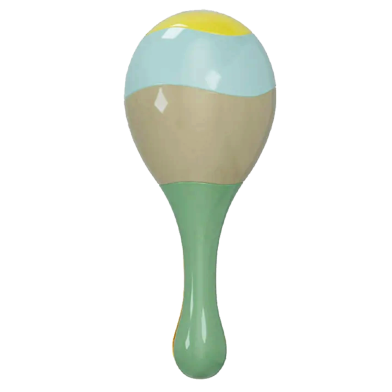 Baby Sand Hammer Baby Toy Hand Bell Baby Hand Grasp Training Newborn Rattle -1pcs image