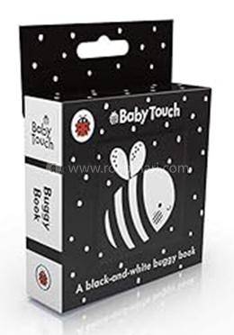 Baby Touch : A black-and-white buggy book image
