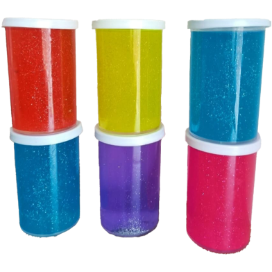 Baby Toys MUD Slime Crystal Color Hand Gum -1Pc image