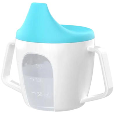 Baby Water Cup 250ml Water Mug Simple Children'S Handle Cup Three Colors -1pcs image