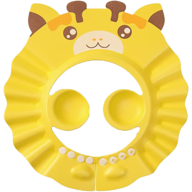Baby waterproof bath shampoo shower cap ear protection shampoo cap-1pcs image