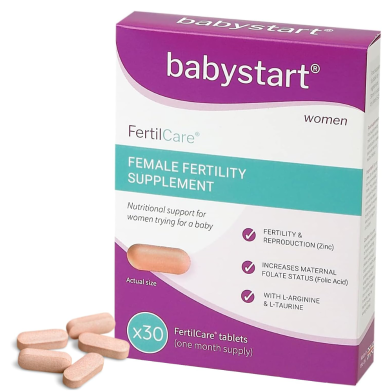 Babystart FertilCare Female Fertility Supplement - 30 Tablets image