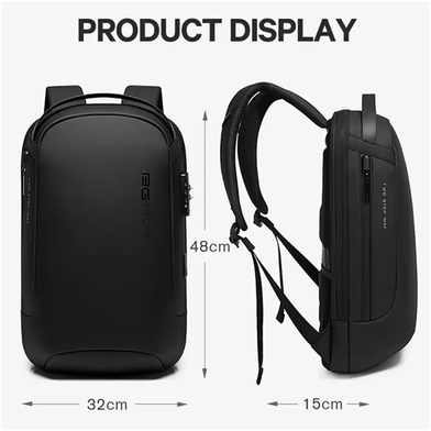 Bange Anti-theft Laptop Backpack (Black) image