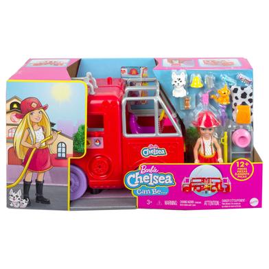 Barbie Chelsea Fire Truck Vehicle image