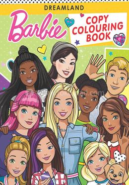 Barbie Copy Colouring Book image