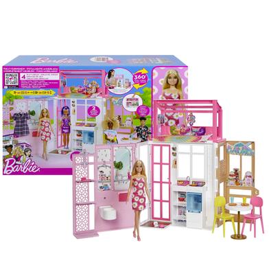 Barbie Dollhouse with Doll and Puppy image