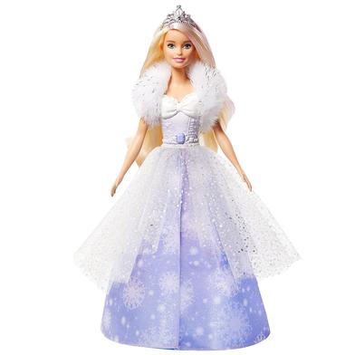 Barbie Dreamtopia Princess Doll Fashion Reveal Doll 12 inch Blonde with Pink Hairstreak image