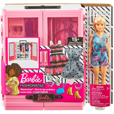 Barbie Fashionistas Ultimate Closet And Doll- FWV25 image