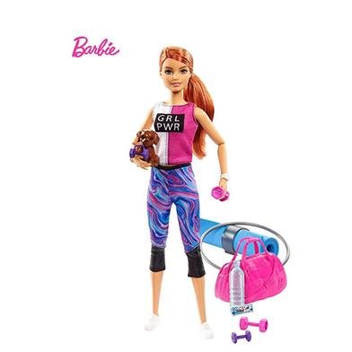 Barbie GJG57 Wellness Fitness Doll image