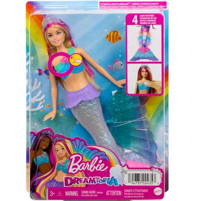Barbie™ Dreamtopia Slime Mermaid Doll with 2 Slime Packets, Removable Tail  and Tiara