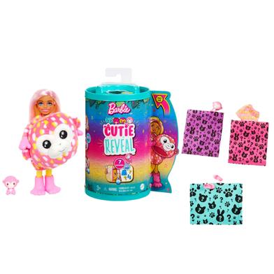 Barbie HKR14 Cutie Reveal Jungle Series Doll small image