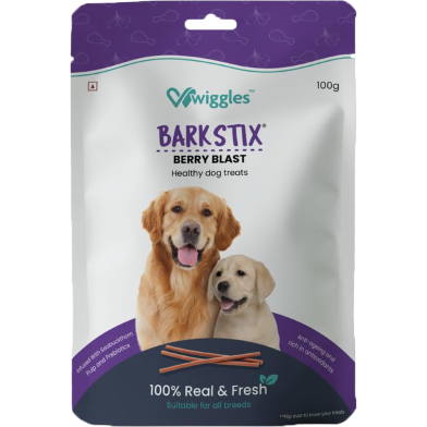 Barkstix Dog Treats Berry Blast 100 gm image
