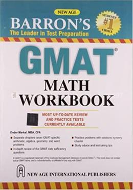 Barron's Gmat Math Workbook image