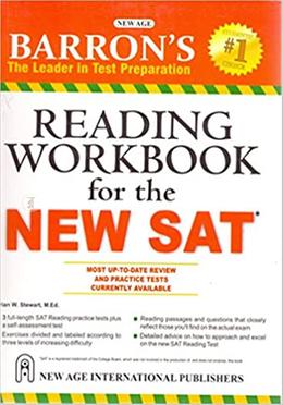 Barrons Reading Workbook for the New SAT image