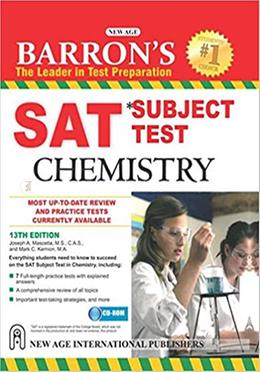 Barron's Sat Subject Test Chemistry image