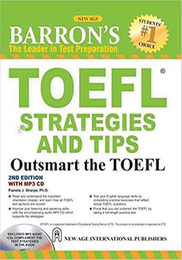 Barrons TOEFL Strategies and Tips image
