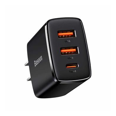 Baseus 30W Compact Super Quick Triple Port Charger image