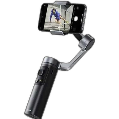 Baseus Control Smartphone Handheld Folding Gimbal Stabilizer Dark grey image