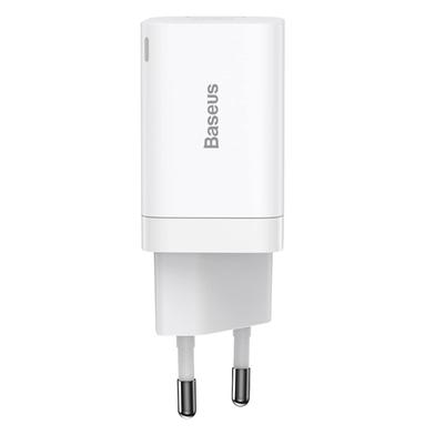 Baseus Super Si Pro Quick Charger 30W (C plus U) – White Color image