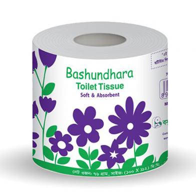 Bashundhara White Toilet Tissue 12 Pcs Pack image