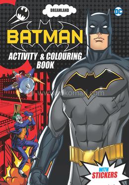 Batman Activity and Colouring Book image