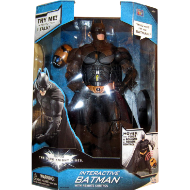 Batman Dark Knight Rises Movie Masters Exclusive Action Figure Batman And Vehicles image