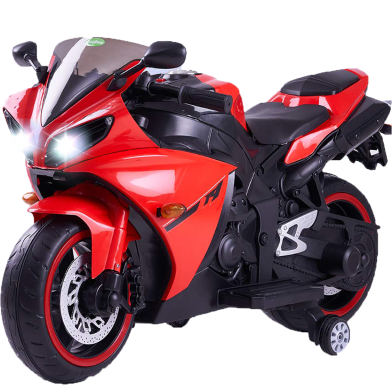 Baybee R1 Racer Battery Operated Bike For Kids Motor Bike for Kids-Electric Bike for Kids/Bike for Kids to Ride Red image