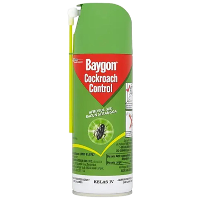 Baygon Cockroach Control Aerosol Spray 270ml image