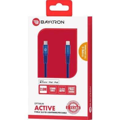 Baykron Cable Type C to Lightning 2 M image