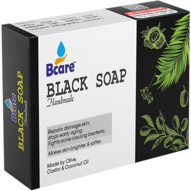 Bcare Black Soap, Organic Black Soap -100 gm image