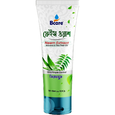 Bcare Neem Extract Face Wash - 120ml image