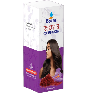 Bcare Saffron Hair Oil - 100ml image