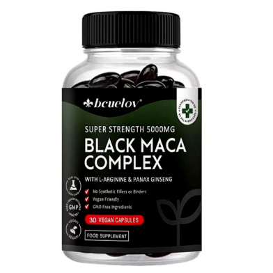 Bcuelov Black Maca Complex – 120 Capsules image