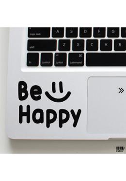DDecorator Be Happy Laptop Sticker image