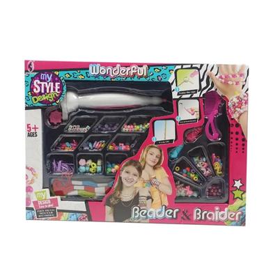 Beader and Braider My Style Design Set For Girls (jwellery_set_lv337) image