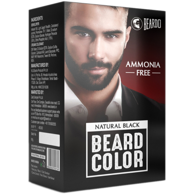 Beardo Beard Color Black 60ml image