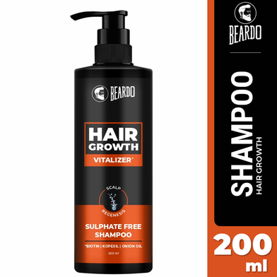 Beardo Hair Growth Vitalizer Shampoo 200ml image