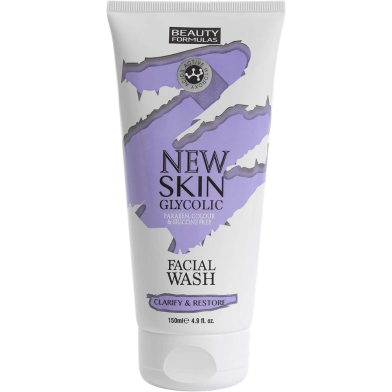 Beauty Formulas New Skin Glycolic Facial Wash 150 ml image