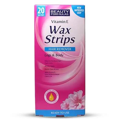 Beauty Formulas Vitamin E Wax Strips–20 Pcs image