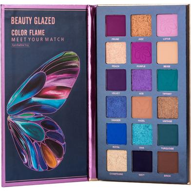Beauty Glazed 18 Color Flame Eyeshadow Waterproof Palette image