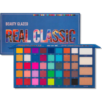 Beauty Glazed 44 Colors Eye Shadow Palette Waterproof Shimmer Highlighter image