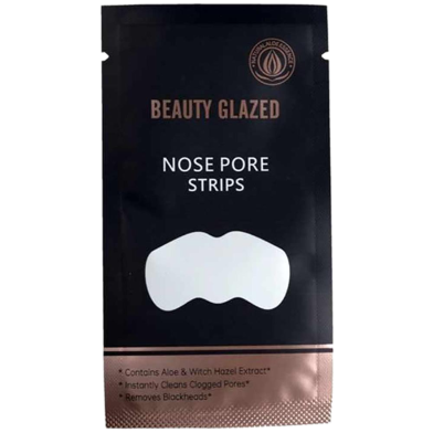 Beauty Glazed Blackhead Acne Remover Clear Black Head Nose Strips-3pcs image