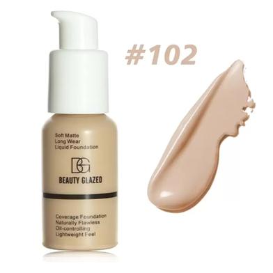 Beauty Glazed Foundation Waterproof Nude 102 - 30ML image